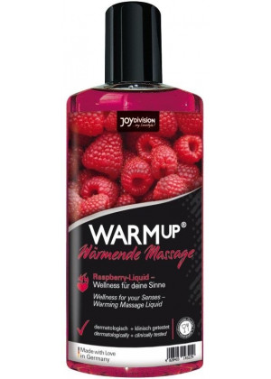 Массажное масло с ароматом малины WARMup Raspberry - 150 мл.