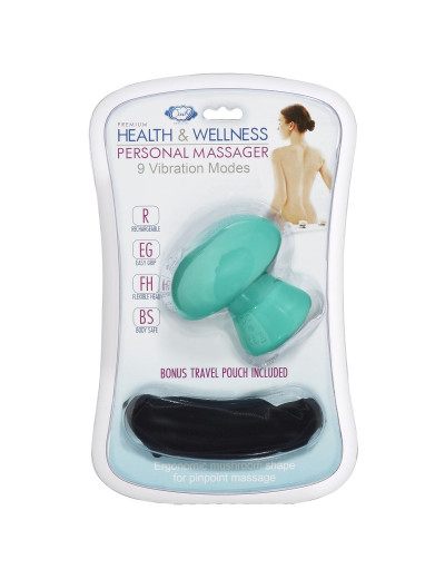 Зеленый вибромассажёр-грибочек Cloud 9 Mushroom Massager