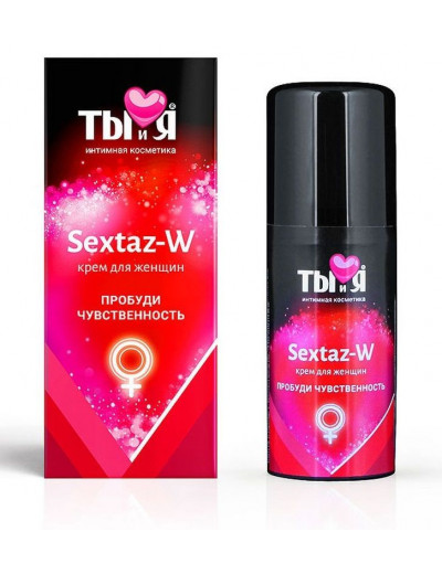 Крем Sextaz-W с возбуждающим эффектом для женщин - 20 гр.