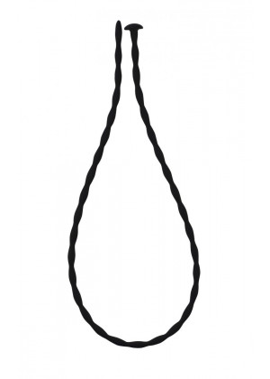 Силиконовый уретральный массажер Wavy Urethral Plug Extra Small - 30 см.