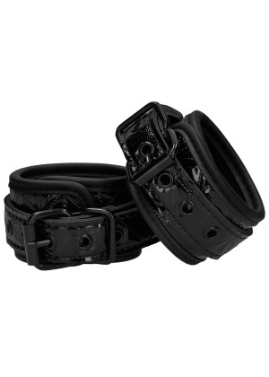 Черные поножи Luxury Ankle Cuffs
