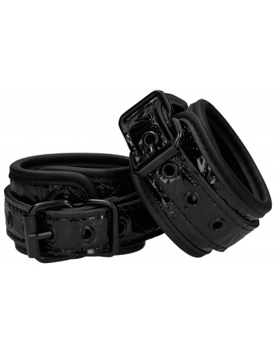Черные поножи Luxury Ankle Cuffs