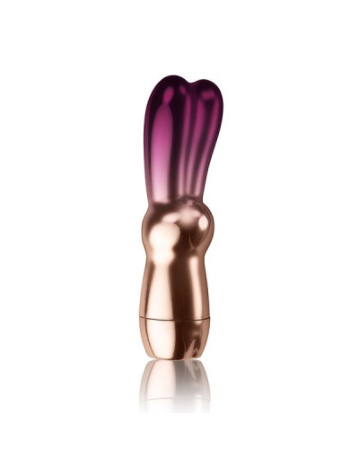 Фиолетовый клиторальный зайчик Climaximum Bella - 10 см.