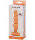 Телесный анальный стимулятор Large Bubble Plug - 14,5 см.