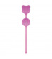 Розовые вагинальные шарики PUSSYNUT DOUBLE SILICONE