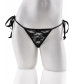 Кружевные трусики с вибропулей и пультом ДУ в виде кольца Date Night Remote Control Panties