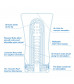 Мастурбатор COOL TENGA Soft Tube CUP