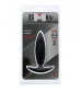 Чёрная мини-пробка для анальной стимуляции BOOTYFUL ANAL PLUG XTRA SMALL BLACK - 9 см.