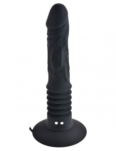 Анальный вибростимулятор Vibrating Ass Fucker с поступательными движениями
