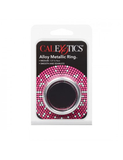 Серебристое эрекционное кольцо Alloy Metallic Ring Medium