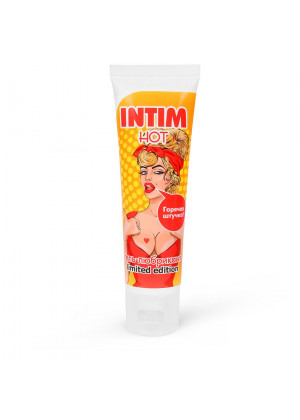 Возбуждающий гель-лубрикант INTIM HOT LIMITED EDITION - 50 гр.