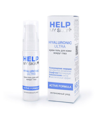 Крем-гель для кожи вокруг глаз Help My Skin Hyaluronic - 30 гр.