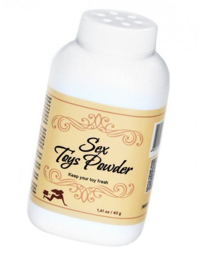Пудра для ухода за секс-игрушками Sex Toys Powder - 40 гр.