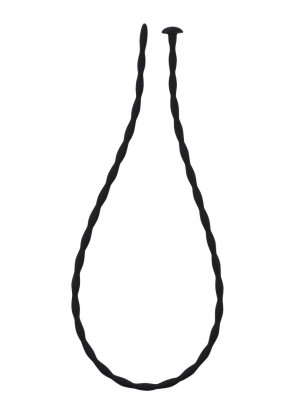 Силиконовый уретральный массажер Wavy Urethral Plug Medium - 30 см.
