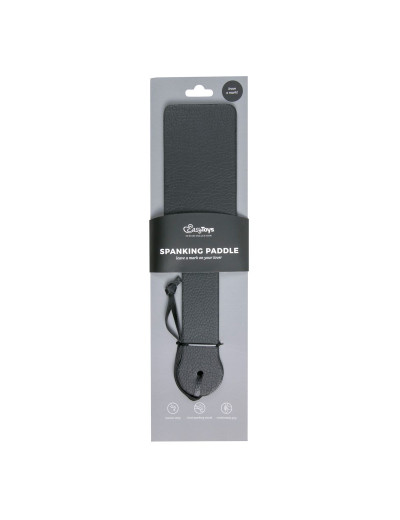 Черная шлепалка Spanking Paddle - 32,5 см.