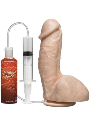 Фаллоимитатор с имитацией семяизвержения The Amazing Squirting Realistic Cock - 18,8 см.
