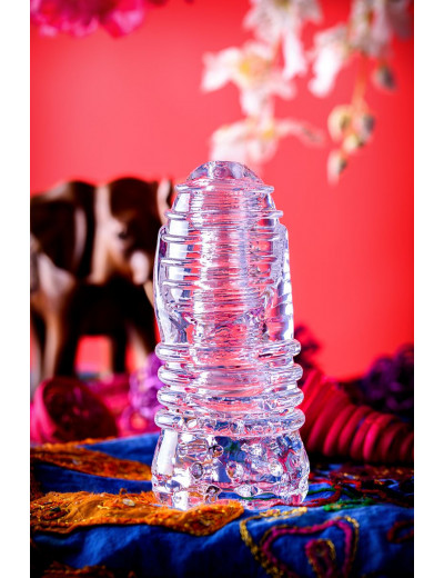 Прозрачный мастурбатор  Lingam Savitri