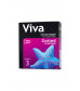 Презервативы с точечками VIVA Dotted - 3 шт.