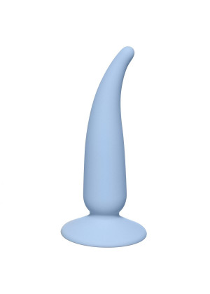 Голубая анальная пробка P-spot Teazer Blue - 12,2 см.