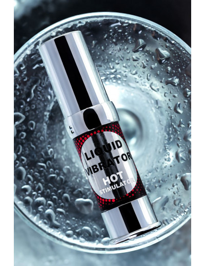 Разогревающий гель с эффектом вибрации Liquid Vibrator Hot Stimulator - 15 мл.