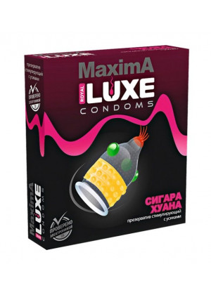Презерватив LUXE Maxima  Сигара Хуана  - 1 шт.