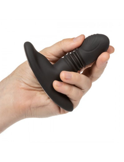 Массажер простаты Thrusting Rotator Probe с вращением головки - 11,5 см.