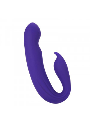 Фиолетовый вибратор G-Spot Dual Stimulator - 17,1 см.