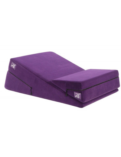 Фиолетовая подушка для секса из двух частей  Liberator Wedge/Ramp Combo