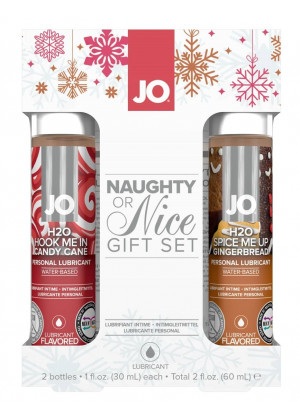 Набор из 2 вкусовых лубрикантов JO Naughty or Nice