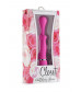 Розовый вибромассажёр с вращающейся головкой THE CHARLOTTE ROSE PINK INTERNAL ROTATION - 23 см.