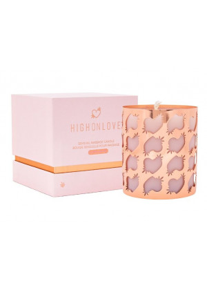 Оригинальная массажная свеча High On Love Sensual Massage Candle - 250 мл.