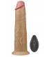 Телесный вибратор-ротатор 8.0 Dual Layered Platinum Silicone Rotator - 20,5 см.