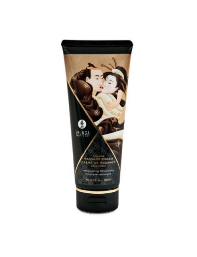 Массажный крем для тела с ароматом шоколада Intoxicating Chocolate - 200 мл.