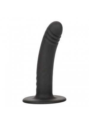 Черный анальный стимулятор 6” Ridged Probe - 15,25 см.