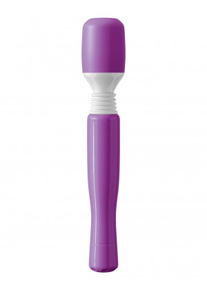Фиолетовый вибромассажер Mini Wanachi