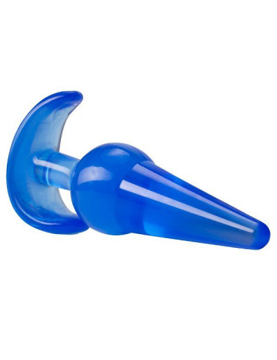 Синяя анальная пробка в форме якоря Large Anal Plug - 12,2 см.