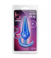 Синяя анальная пробка в форме якоря Large Anal Plug - 12,2 см.