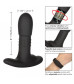 Черный массажер простаты с браслетом-пультом Eclipse Wristband Remote Beaded Probe - 12,75 см.