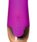 Фиолетовый вибратор-ротатор Lova-lova - 17,5 см.