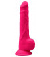 Розовый фаллоимитатор-реалистик Premium Dildo 9,5  Model 3 Premium - 24 см.