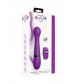 Фиолетовый вибромассажер Kegel Wand - 18,5 см.