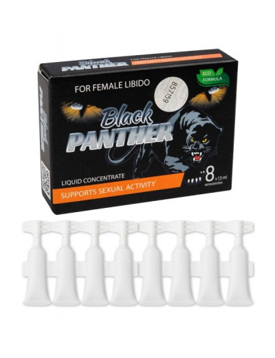 Пищевой концентрат для женщин BLACK PANTER - 8 монодоз (по 1,5 мл.)