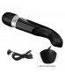 Черный вибратор-жезл Charming Massager Plus - 29 см.