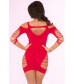 Бесшовное эротическое платье с перфорацией Back To Bad Seamless Dress