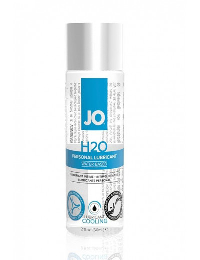 Охлаждающий лубрикант на водной основе JO Personal Lubricant H2O COOLING - 60 мл.
