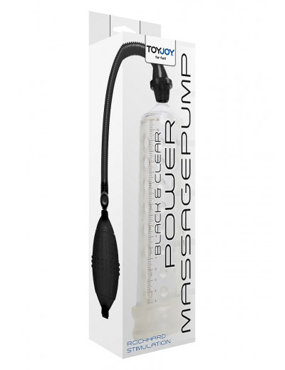 Прозрачная вакуумная помпа POWER MASSAGE PUMP