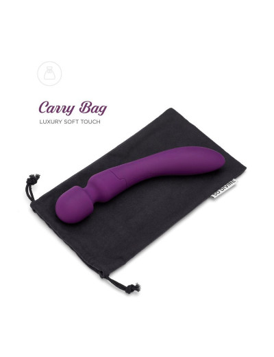 Фиолетовый вибратор-жезл So Divine Wicked Game Magic Wand - 24 см.