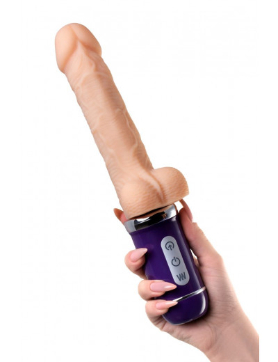 Реалистичный вибратор Ailighter Telescopic Lover 2 - 27,1 см.