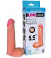 Фаллическая насадка Харнесс UNICOCK 5,5  - 18,5 см.