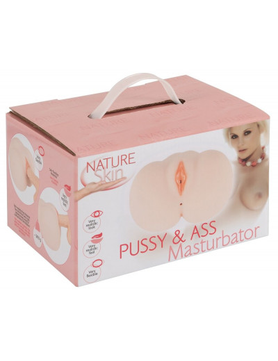 Телесный мастурбатор Pussy   Ass Masturbator